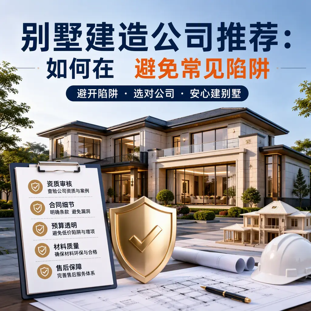 别墅建造公司推荐：如何在 都匀 避免常见陷阱