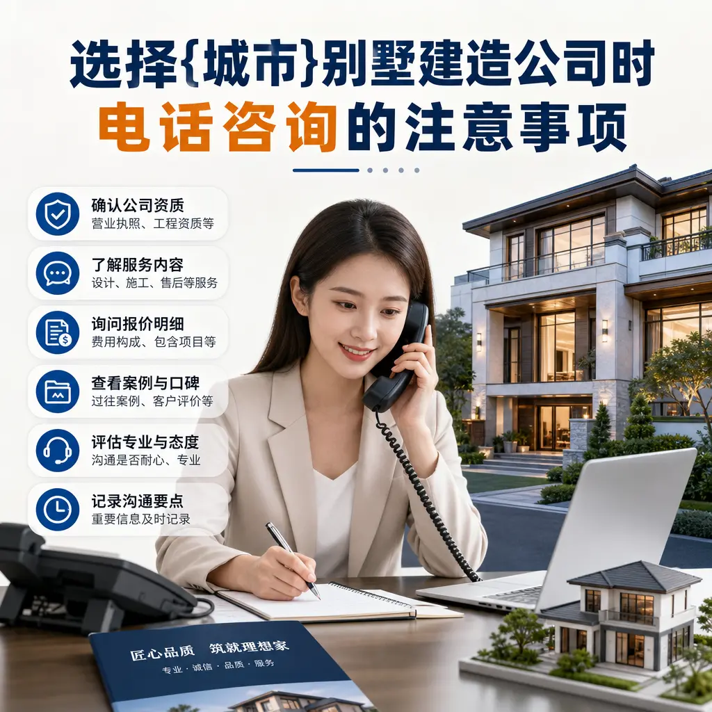 选择都匀别墅建造公司时，电话咨询的注意事项