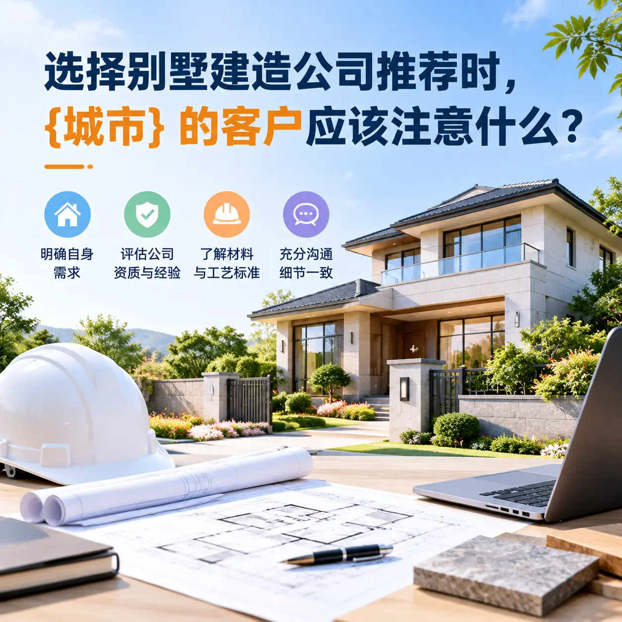 选择别墅建造公司推荐时，都匀 的客户应该注意什么？