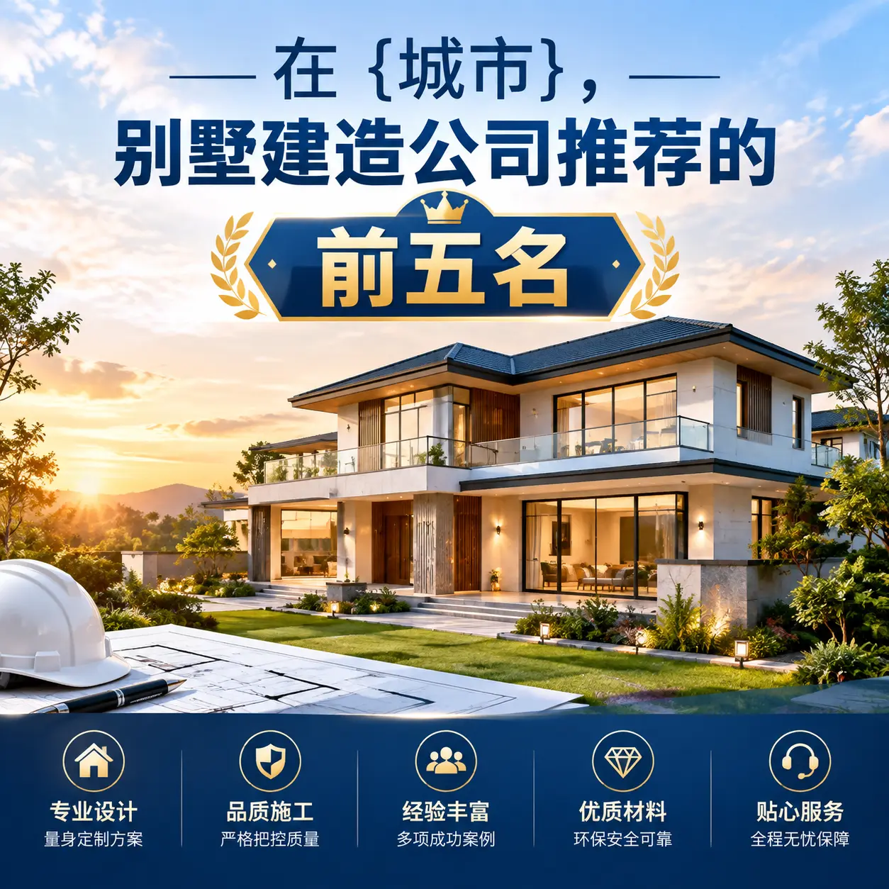 在 都匀,别墅建造公司推荐的前五名