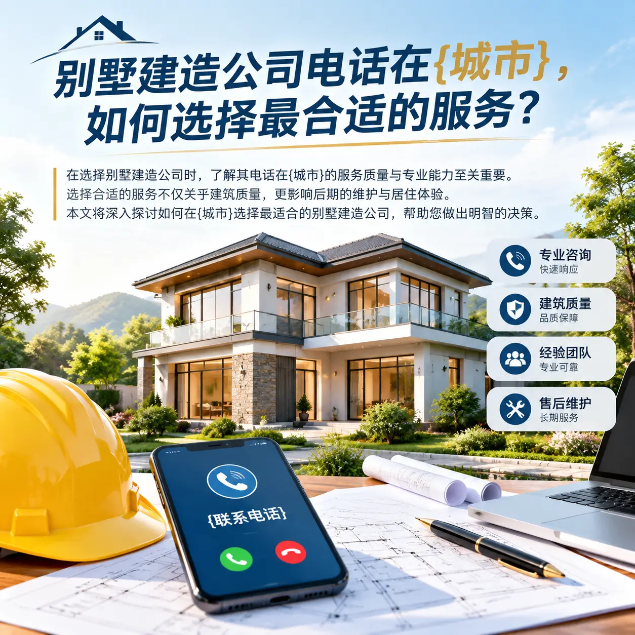 别墅建造公司电话在都匀,如何选择最合适的服务?
