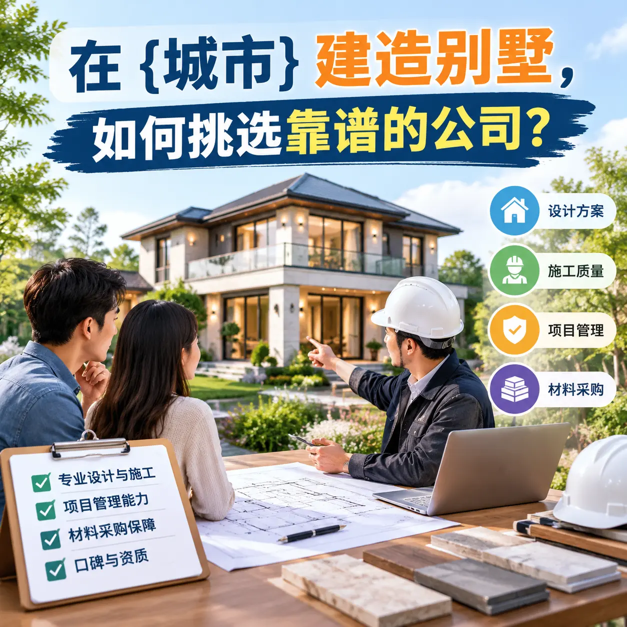 在 都匀 建造别墅，如何挑选靠谱的公司？