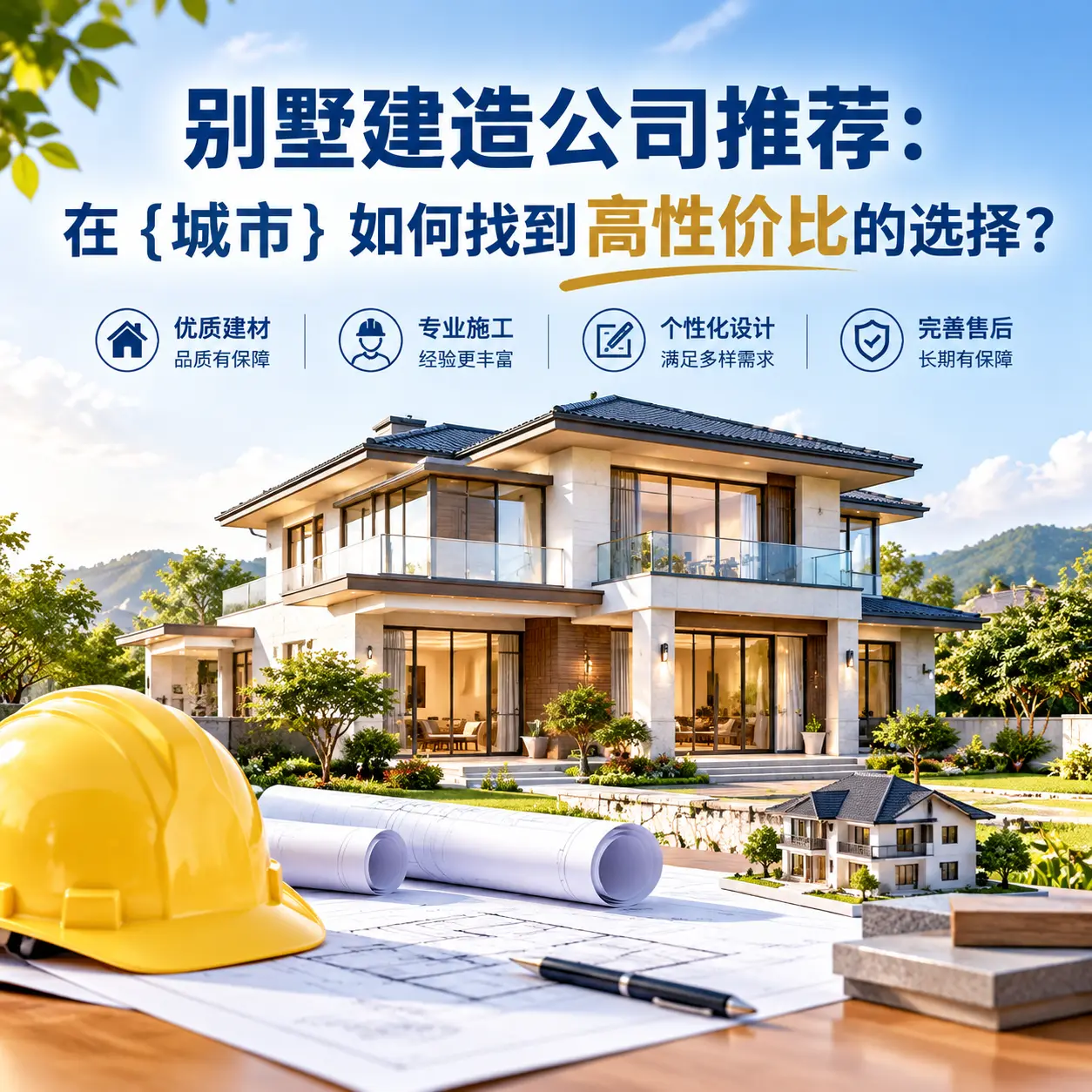 别墅建造公司推荐:在 都匀 如何找到高性价比的选择?