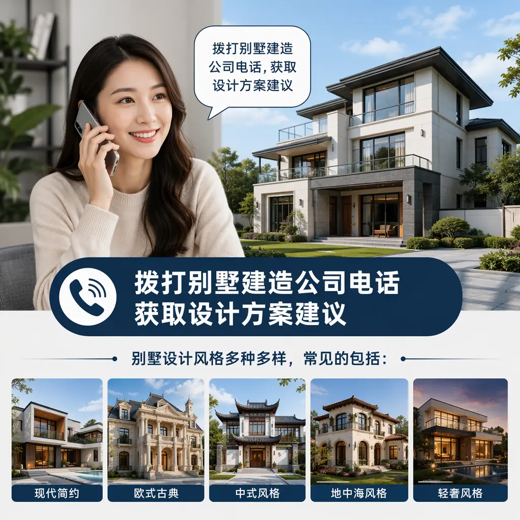 拨打都匀别墅建造公司电话，获取设计方案建议