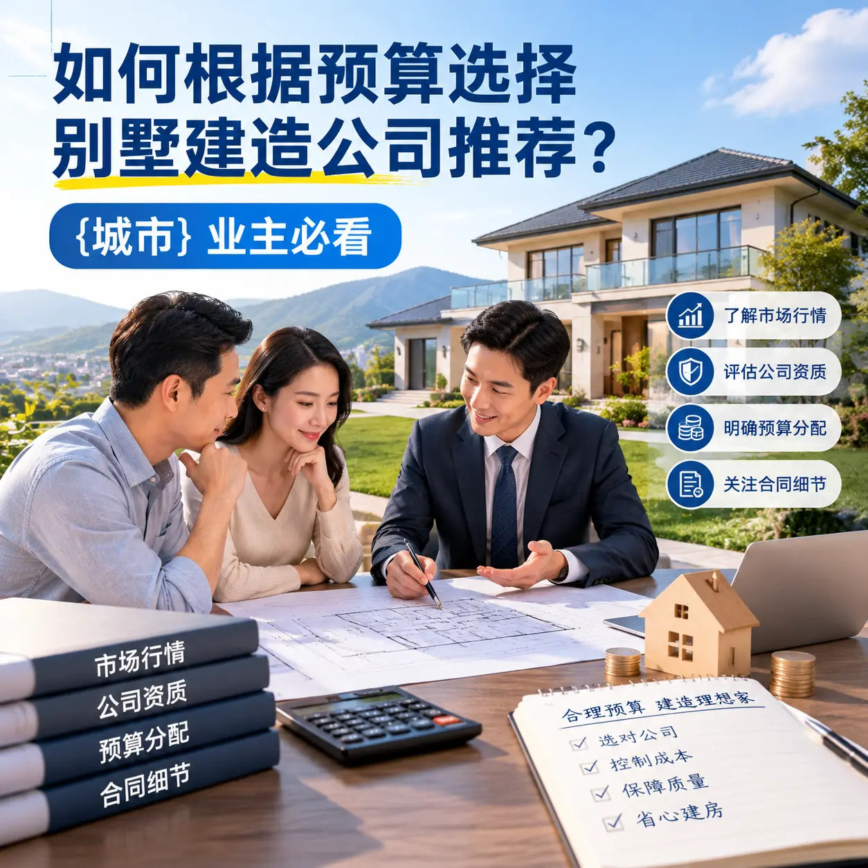 如何根据预算选择别墅建造公司推荐? 都匀 业主必看
